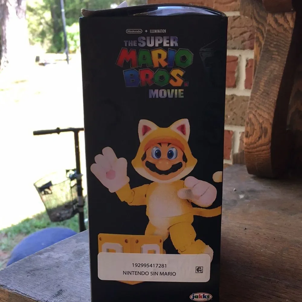 Super Mario Bros Movie Cat Mario Action Figure
